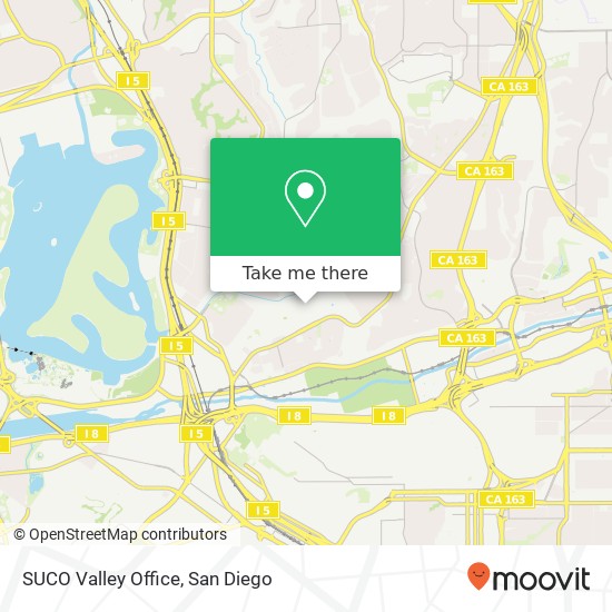 SUCO Valley Office map