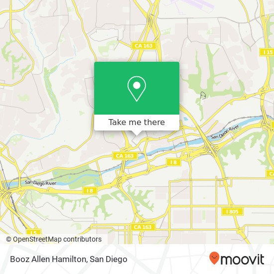 Booz Allen Hamilton map