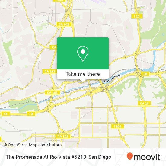 Mapa de The Promenade At Rio Vista #5210