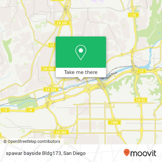 spawar bayside Bldg173 map