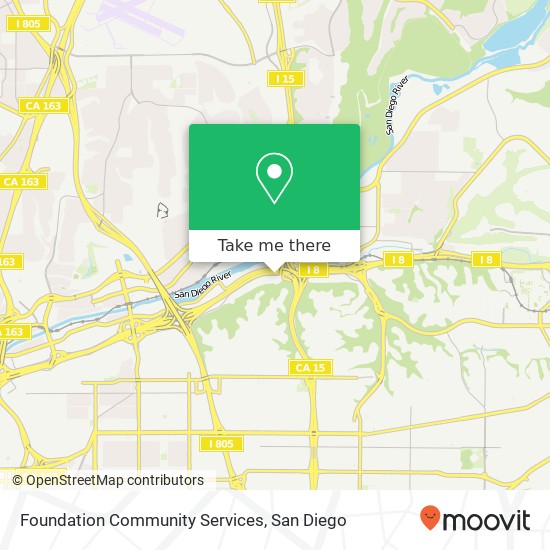 Foundation Community Services map