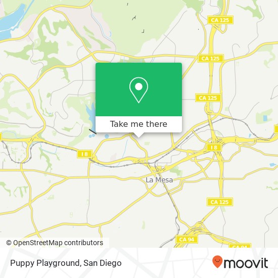 Puppy Playground map