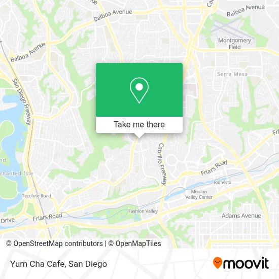 Yum Cha Cafe map