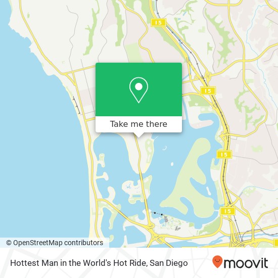 Hottest Man in the World's Hot Ride map