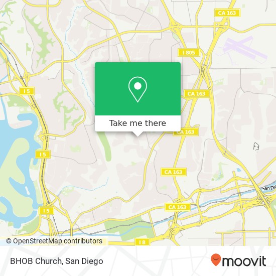 BHOB Church map