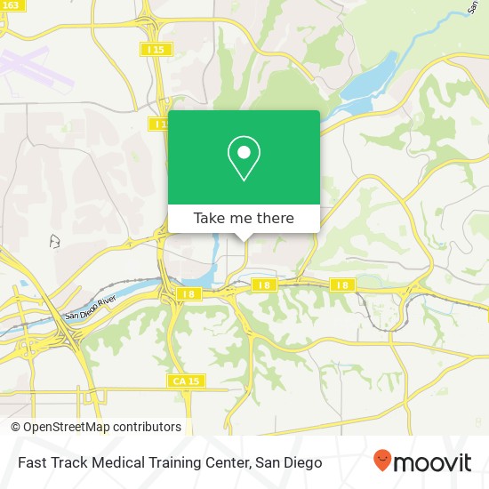 Fast Track Medical Training Center map