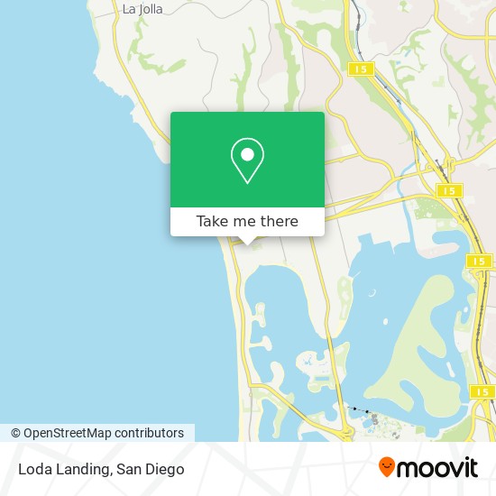 Loda Landing map