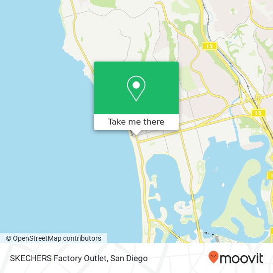 SKECHERS Factory Outlet map