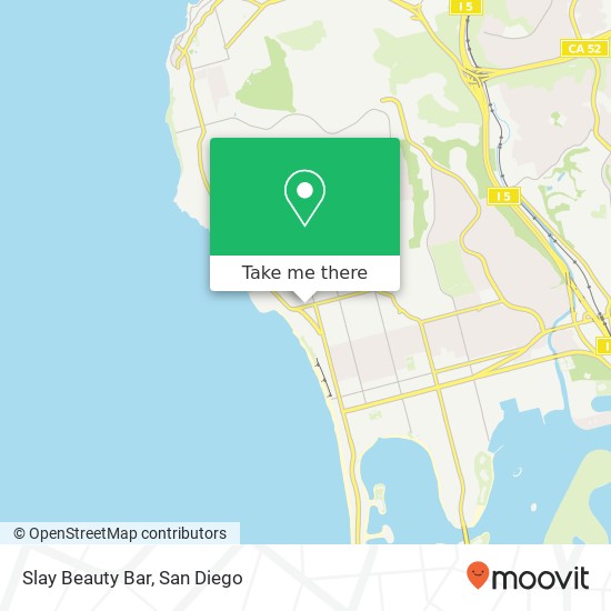 Mapa de Slay Beauty Bar
