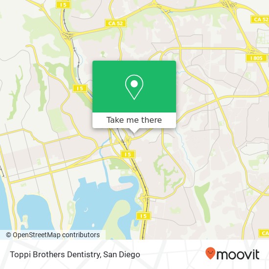 Mapa de Toppi Brothers Dentistry