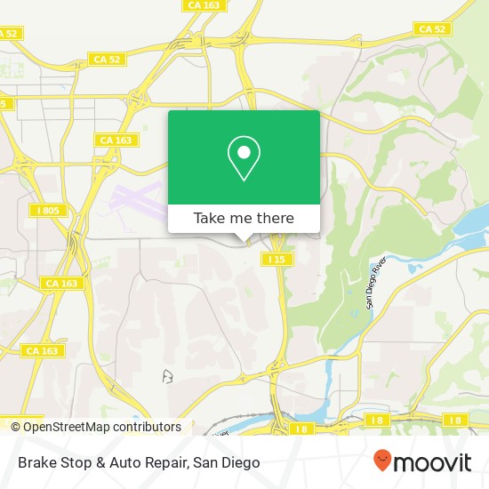 Brake Stop & Auto Repair map