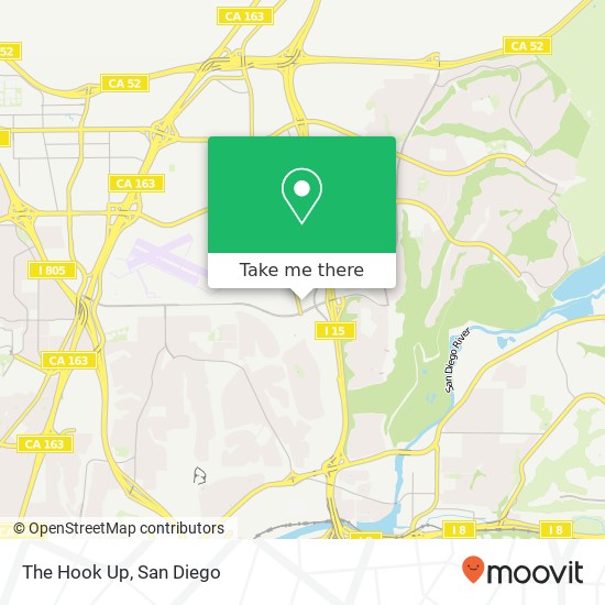 Mapa de The Hook Up