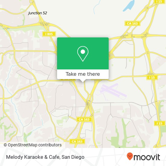 Mapa de Melody Karaoke & Cafe