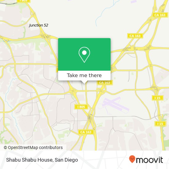 Shabu Shabu House map