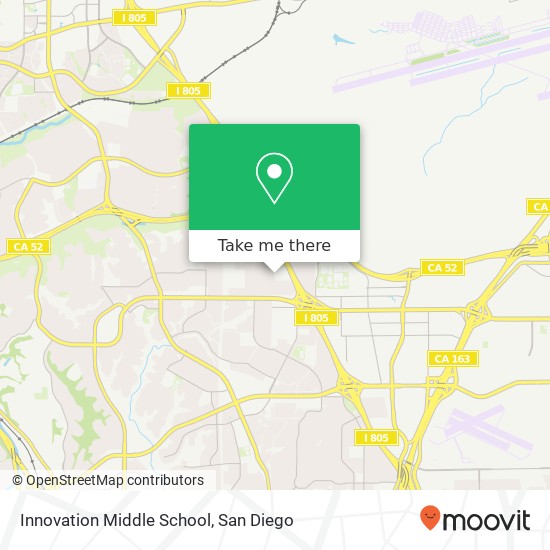 Mapa de Innovation Middle School