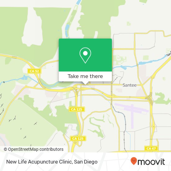 New Life Acupuncture Clinic map