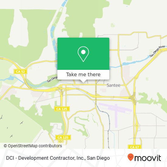 Mapa de DCI - Development Contractor, Inc.