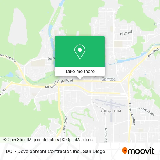 Mapa de DCI - Development Contractor, Inc.