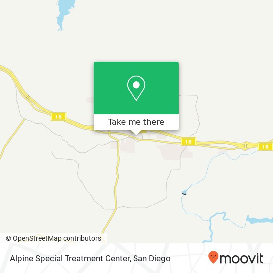 Mapa de Alpine Special Treatment Center