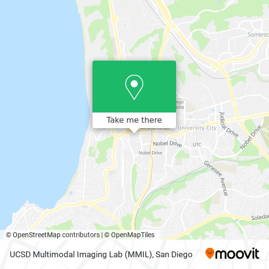 Mapa de UCSD Multimodal Imaging Lab (MMIL)