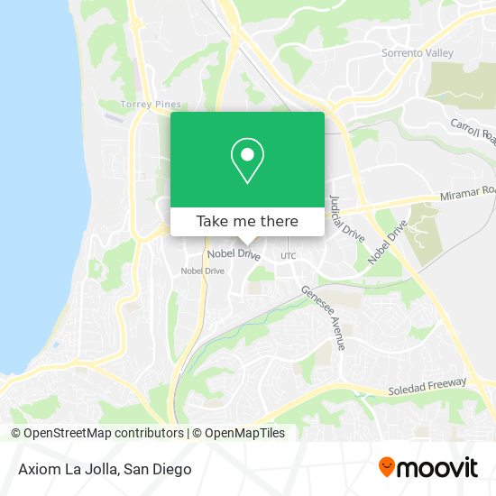 Axiom La Jolla map