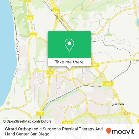 Girard Orthopaedic Surgeons Physical Therapy And Hand Center map