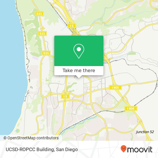 Mapa de UCSD-ROPCC Building