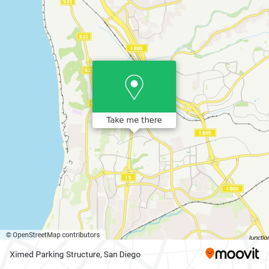 Mapa de Ximed Parking Structure