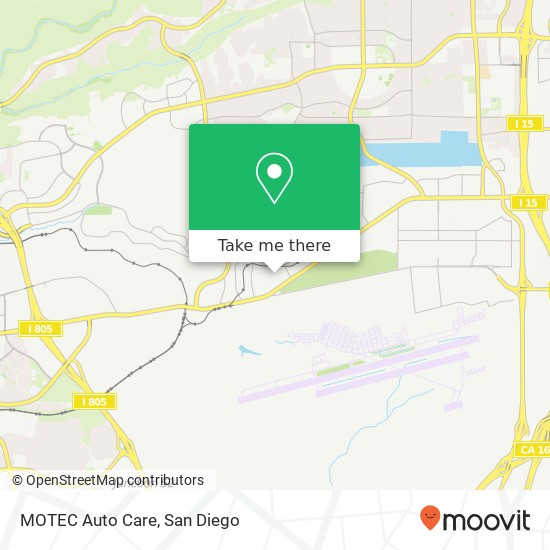 MOTEC Auto Care map