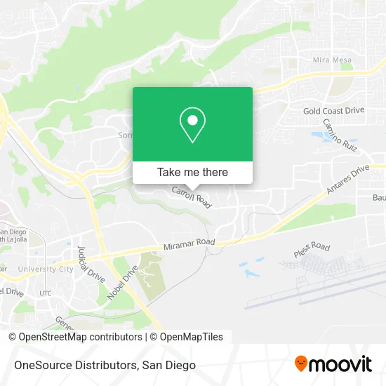 Mapa de OneSource Distributors