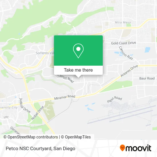 Mapa de Petco NSC Courtyard