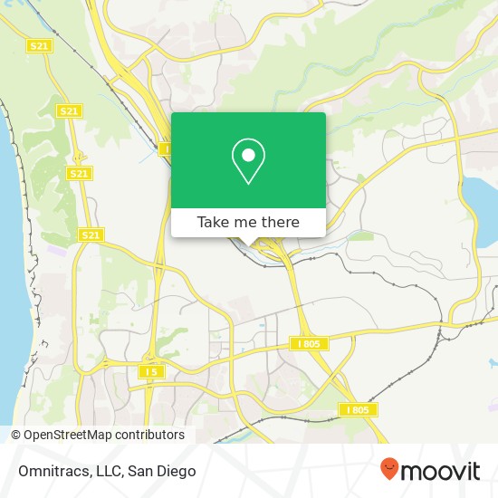Mapa de Omnitracs, LLC