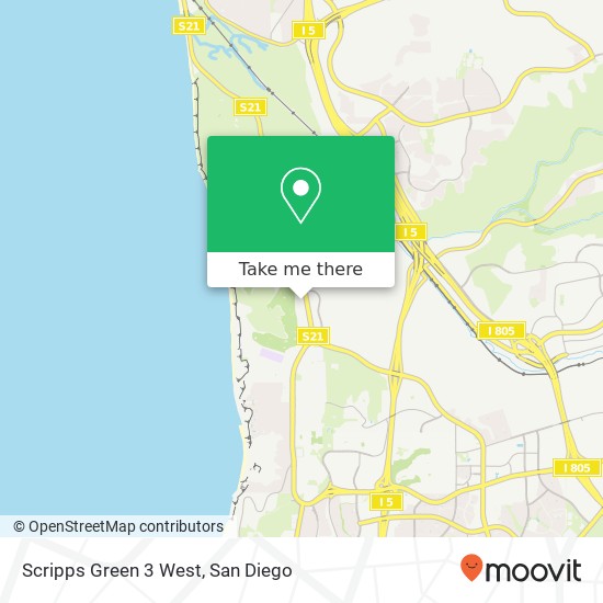 Scripps Green 3 West map