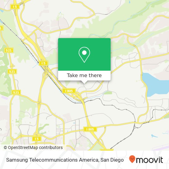 Mapa de Samsung Telecommunications America