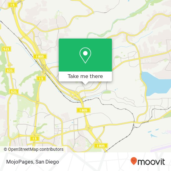 Mapa de MojoPages