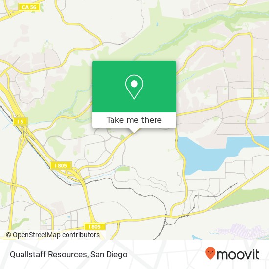 Quallstaff Resources map
