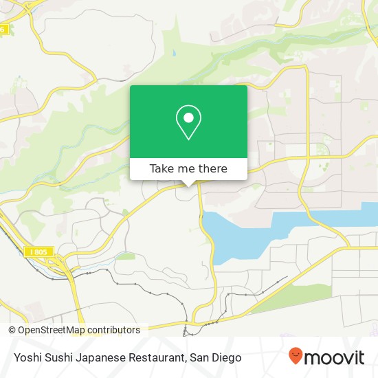 Mapa de Yoshi Sushi Japanese Restaurant