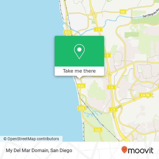 My Del Mar Domain map