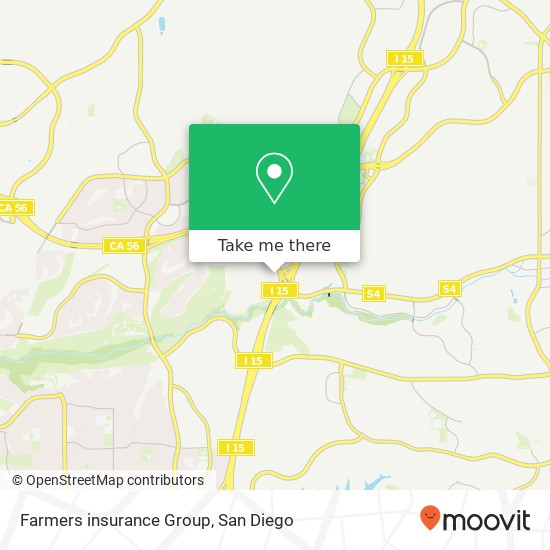 Mapa de Farmers insurance Group