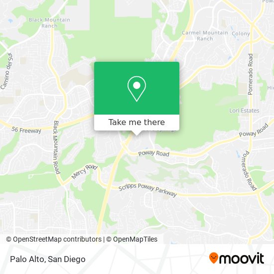 Palo Alto map