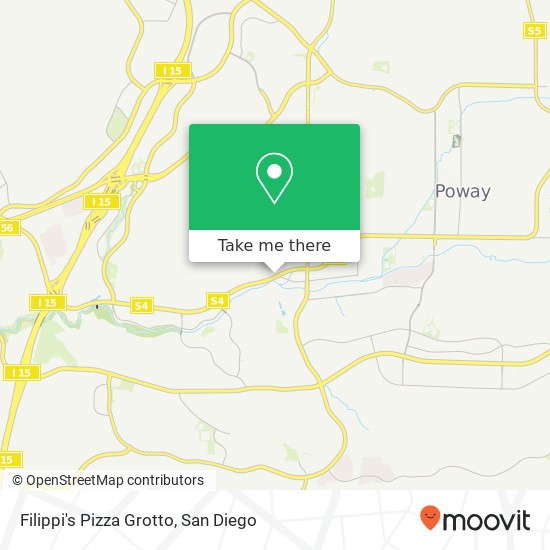 Filippi's Pizza Grotto map