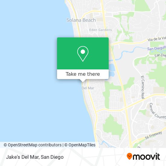 Mapa de Jake's Del Mar