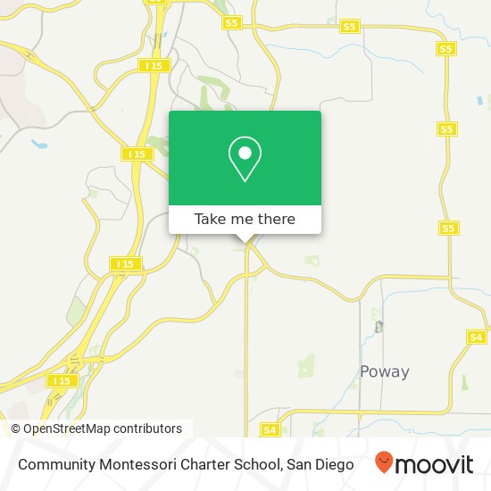 Community Montessori Charter School map