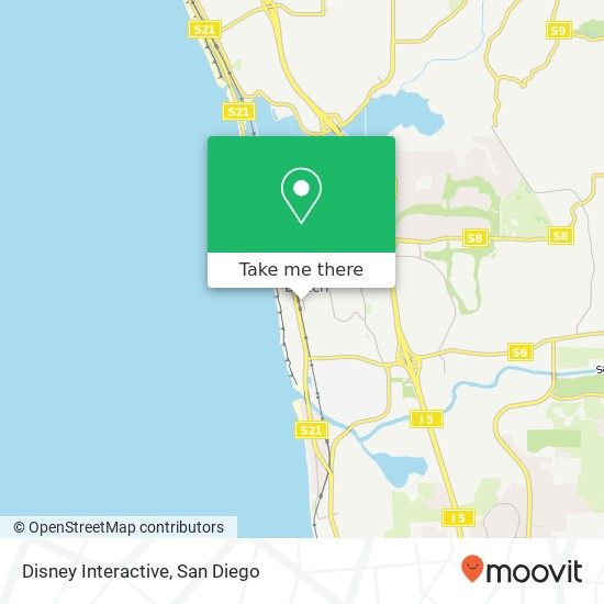 Disney Interactive map