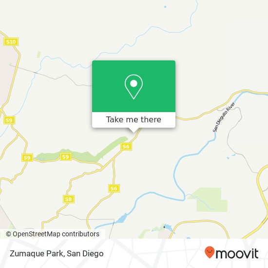 Zumaque Park map