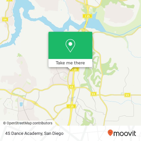 Mapa de 4S Dance Academy