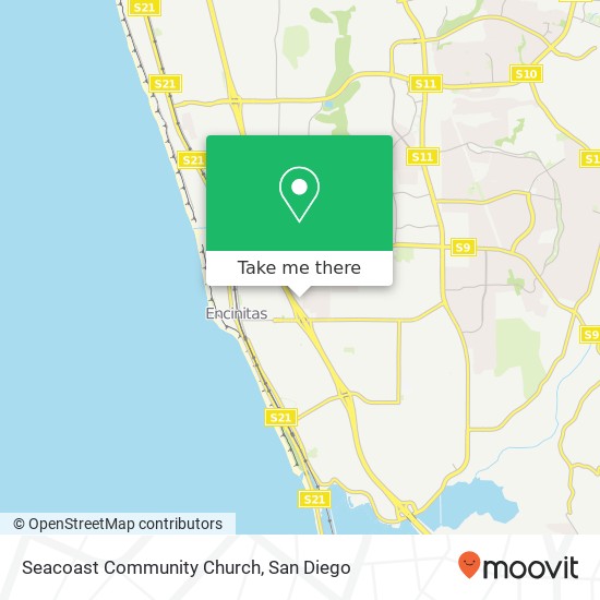 Mapa de Seacoast Community Church