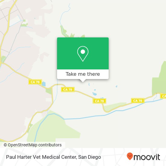 Mapa de Paul Harter Vet Medical Center
