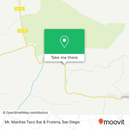 Mr. Manitas Taco Bar & Fruteria map