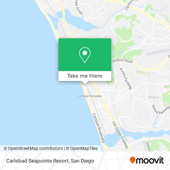 Mapa de Carlsbad Seapointe Resort